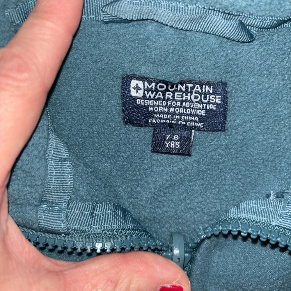 Size 7-8 fleece jacket kids - Picture 2 of 2